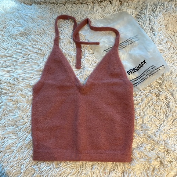 Knit Gymshark halter top New - Picture 2 of 7